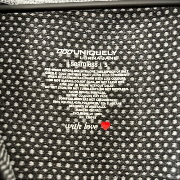 Lorna Jane Active Living Izzy Seamless Zip Through Gray Fitted Jacket Size S - Picture 6 of 8